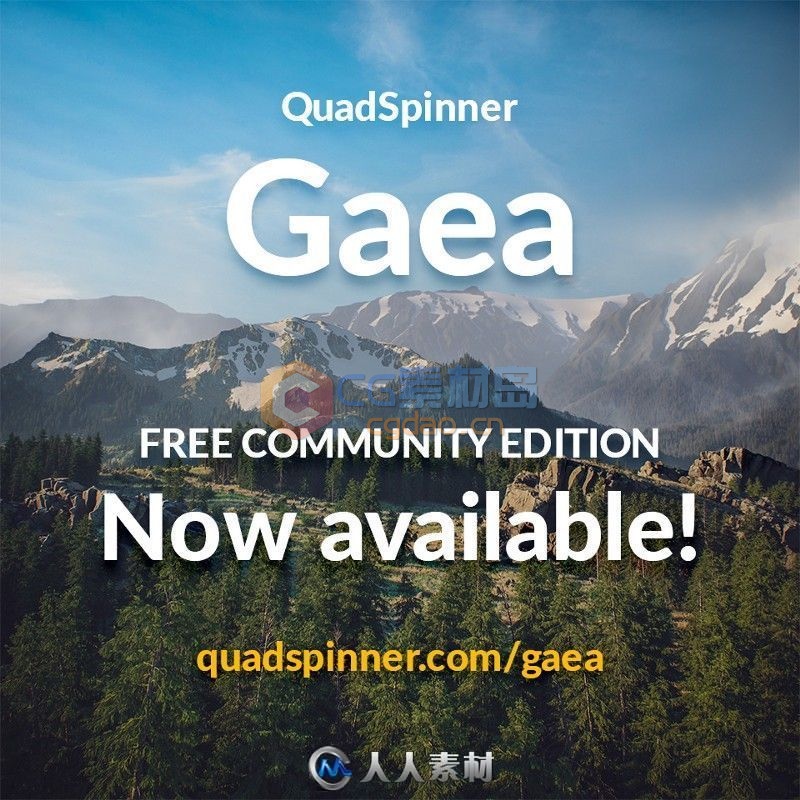 QuadSpinner Gaea 1.3.2.7 download the last version for mac